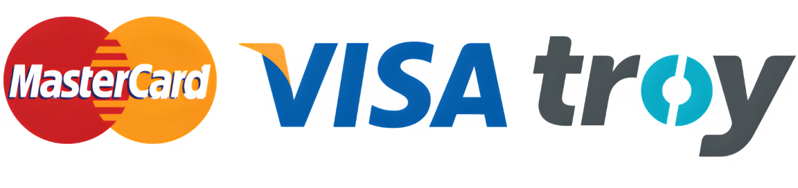 MASTERCARD, VISA, TROY
