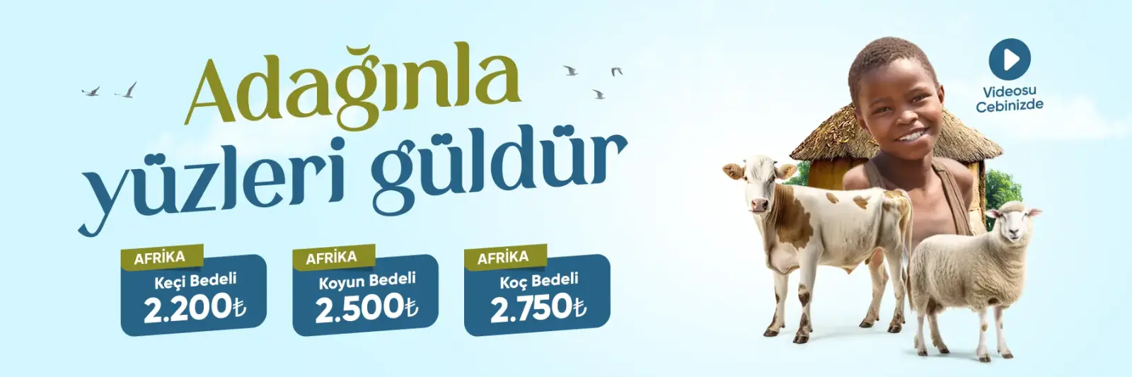 Adfak kurbanı bağışı