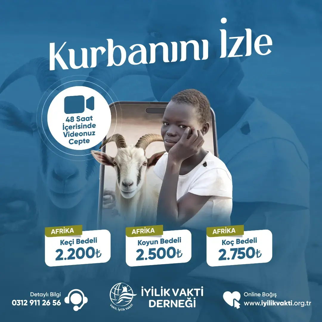 Adak kurbanı bağışı
